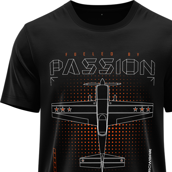 Aerobatic Plane Passion Shirt (Neon) Shirt RC-WEAR