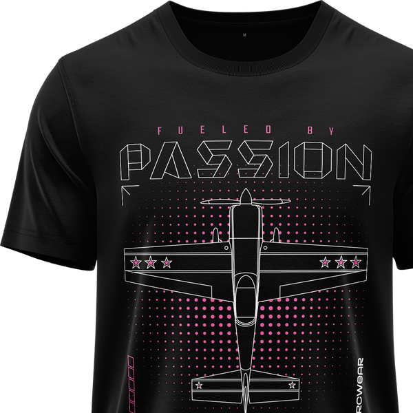 Aerobatic Plane Passion Shirt (Neon) Shirt RC-WEAR