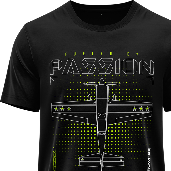 Aerobatic Plane Passion Shirt (Neon) Shirt RC-WEAR