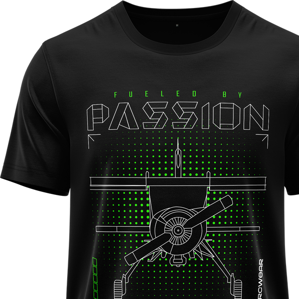 Airplane Passion Shirt (Neon) Shirt RC-WEAR