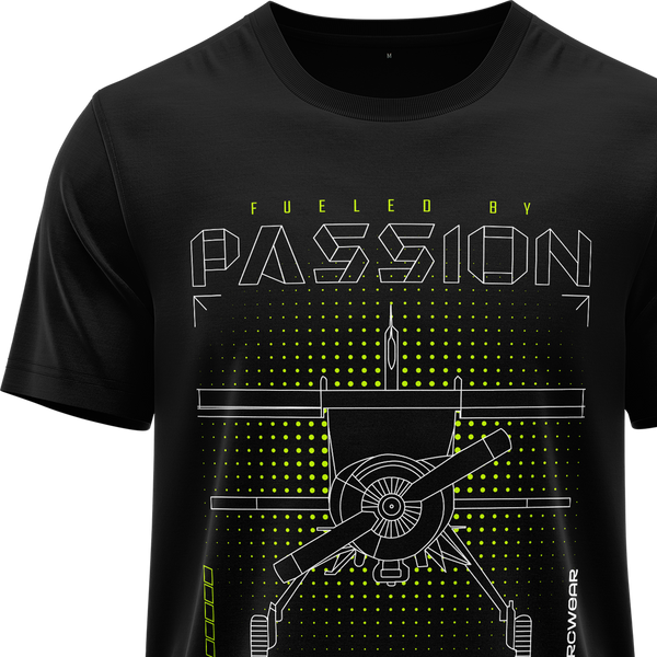 Airplane Passion Shirt (Neon) Shirt RC-WEAR