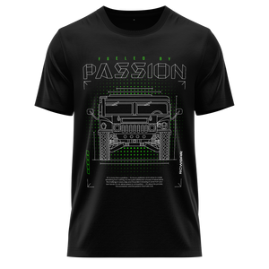 Scaler Passion Shirt (Neon) Shirt RC-WEAR Black-Green XS