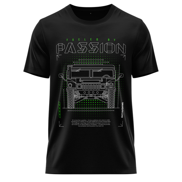 Scaler Passion Shirt (Neon) Shirt RC-WEAR Black-Green XS