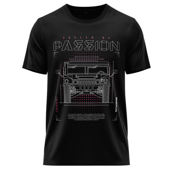 Scaler Passion Shirt (Neon) Shirt RC-WEAR Black-Pink XS
