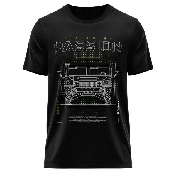 Scaler Passion Shirt (Neon) Shirt RC-WEAR Black-Yellow XS