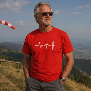 Segelflugzeug Heartbeat Shirt Shirt RC-WEAR