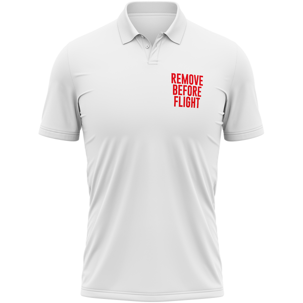 Remove Before Flight Poloshirt
