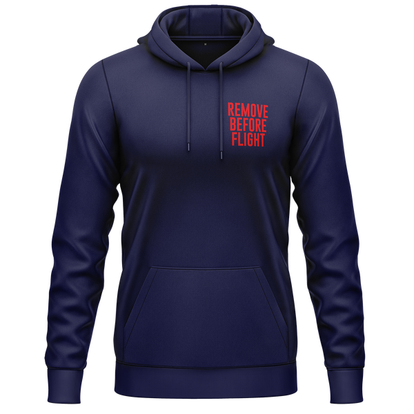 Remove Before Flight Girl Hoodie