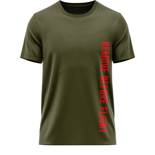 Remove Before Flight Girl Shirt