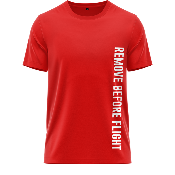 Remove Before Flight Girl Shirt