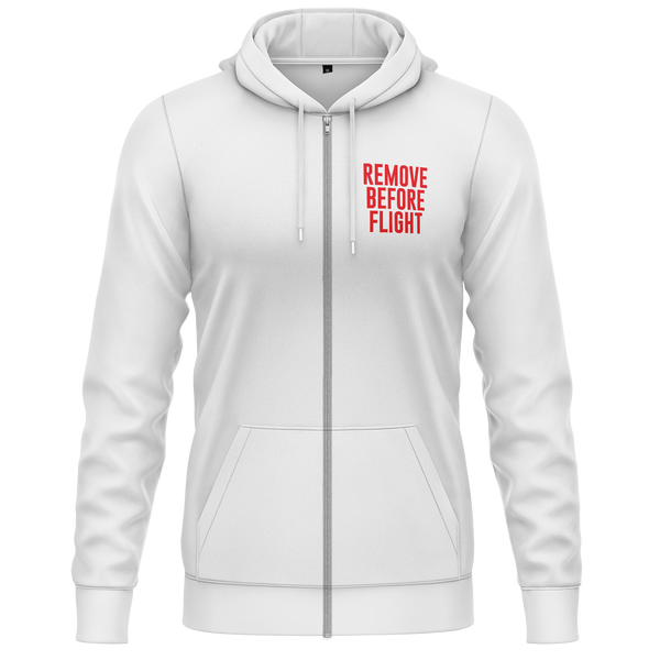 Remove Before Flight Zip-Hoodie