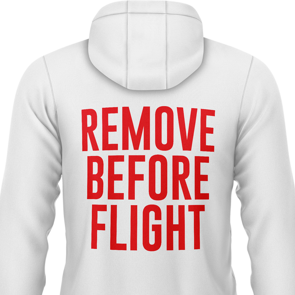 Remove Before Flight Zip-Hoodie