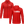 Robbe Logo zip hoodie with back print for RC model builders – Red