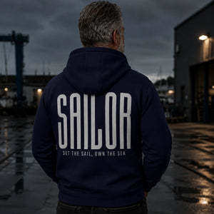 Simple Sailor Hoodie (B) Hoodie RC-WEAR