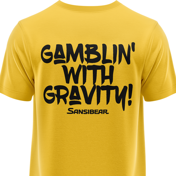 Sansibear Shirt "Gamblin' with gravity"