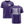 Simple Crawler Shirt (B) Violet-White XS