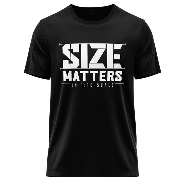 Size matters in 1:10 scale shirt