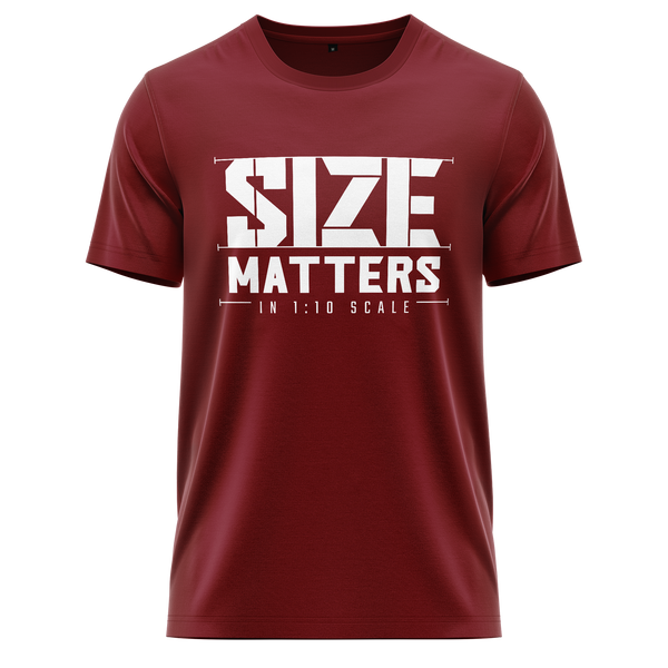 Size matters in 1:10 scale shirt