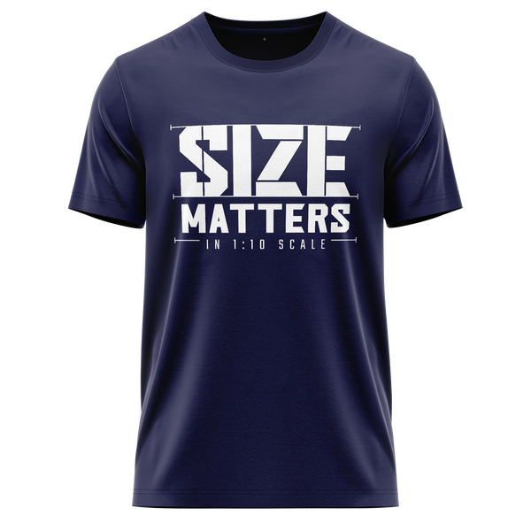 Size matters in 1:10 scale shirt