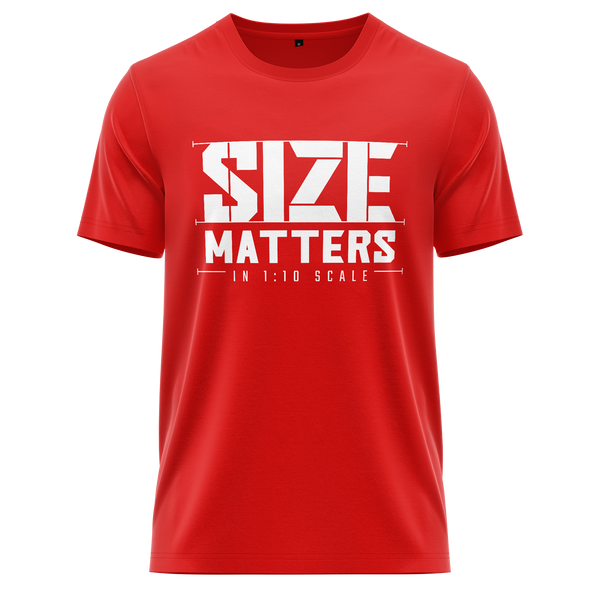 Size matters in 1:10 scale shirt