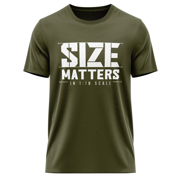 Size matters in 1:18 scale shirt