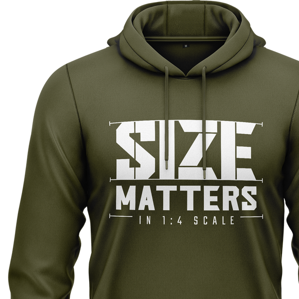 Size matters in 1:4 Scale Hoodie Hoodie RC-WEAR