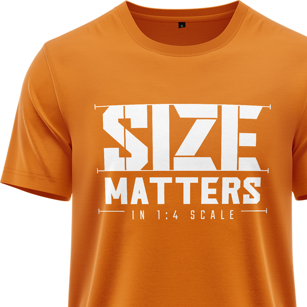 Size matters in 1:4 scale shirt
