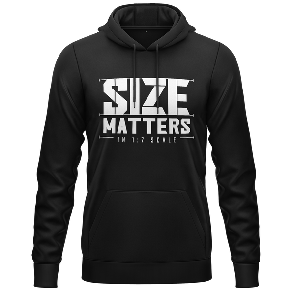 Size matters in 1:7 Scale Hoodie