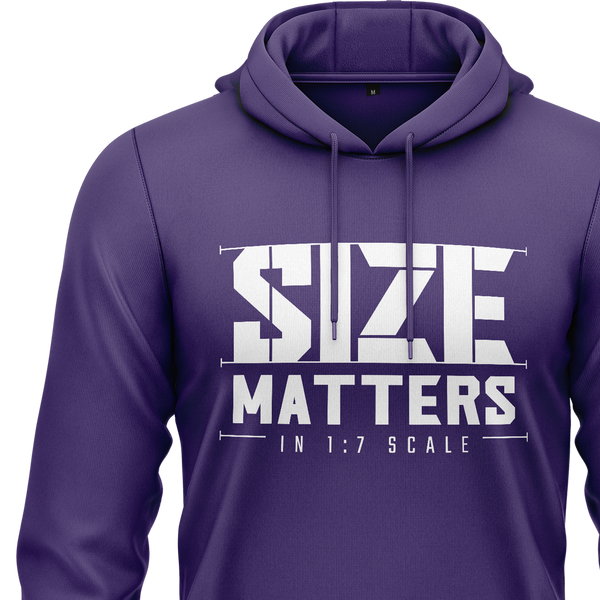 Size matters in 1:7 Scale Hoodie