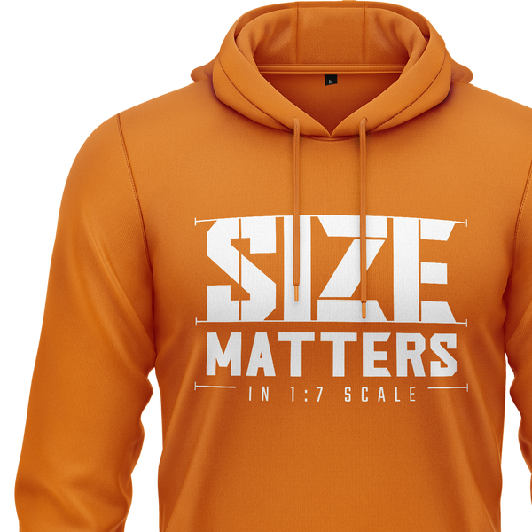Size matters in 1:7 Scale Hoodie