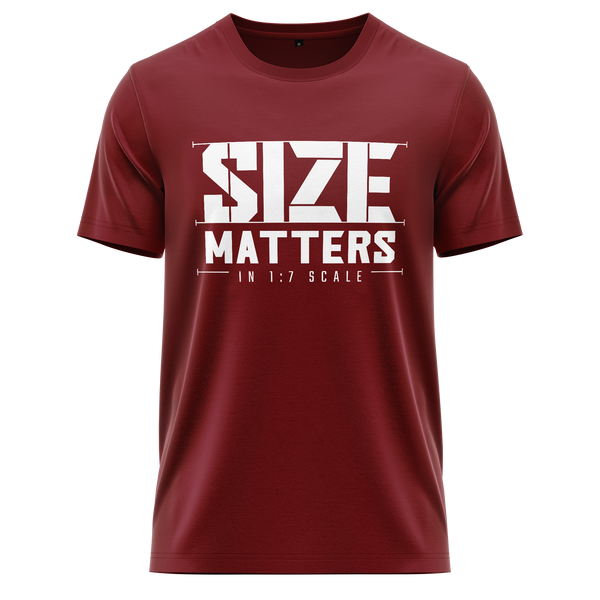 Size matters in 1:7 scale shirt