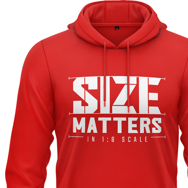 Size matters in 1:8 Scale Hoodie