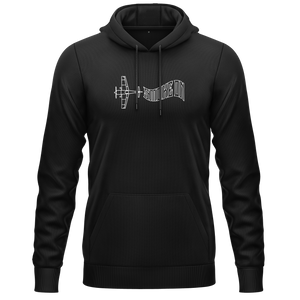 Smoke On 3D Plane Hoodie (C) Hoodie RC-WEAR