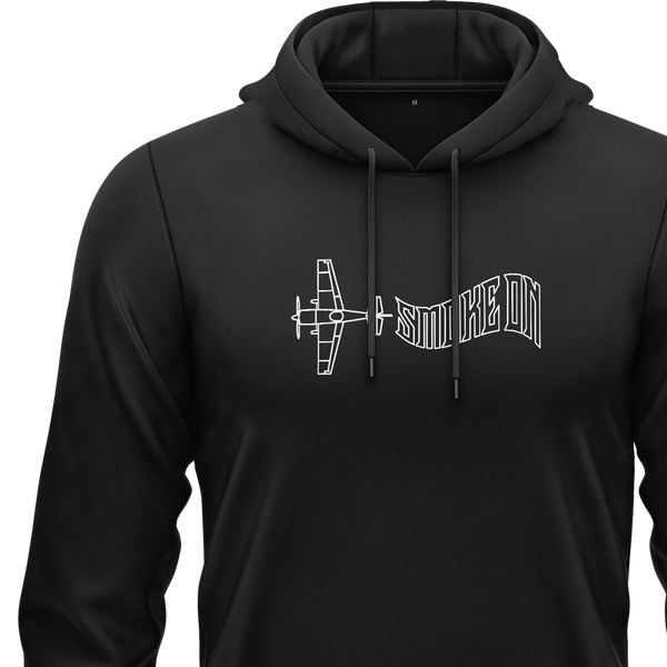 Smoke On 3D Plane Hoodie (C)