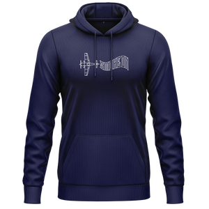 Smoke On 3D Plane Hoodie (C) Hoodie RC-WEAR