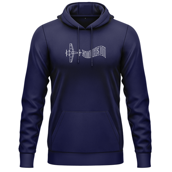 Smoke On 3D Plane Hoodie (C)