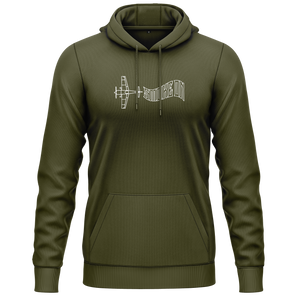 Smoke On 3D Plane Hoodie (C) Hoodie RC-WEAR