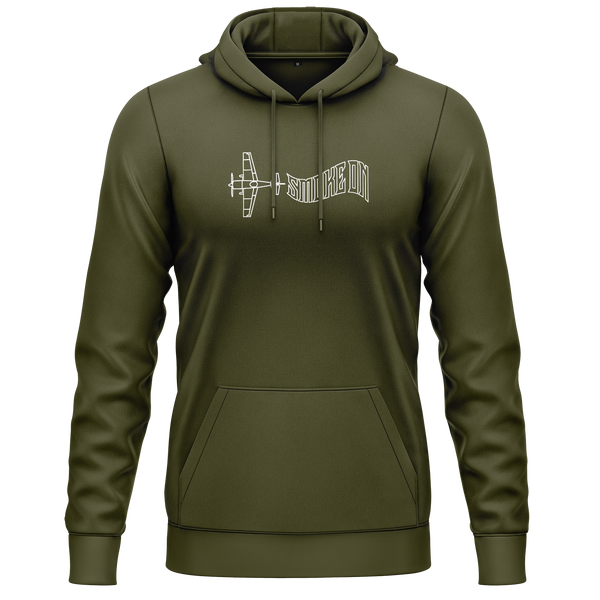 Smoke On 3D Plane Hoodie (C)
