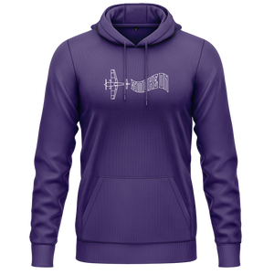 Smoke On 3D Plane Hoodie (C) Hoodie RC-WEAR