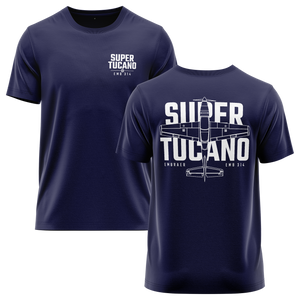 EMB 314 Tucano BC Shirt (B) Shirt RC-WEAR Navy-White XS