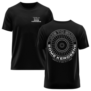 Burn Kerosene MD Shirt Shirt RC-WEAR Black-White XS