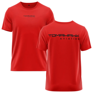 Tomahawk Aviation Shirt (B) Shirt RC-WEAR Red-Black XS