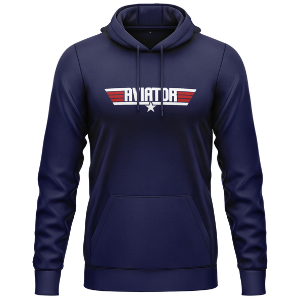 Top Aviator Hoodie für RC-Piloten – Navy