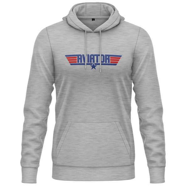 Top Aviator Hoodie für RC-Piloten – Grau