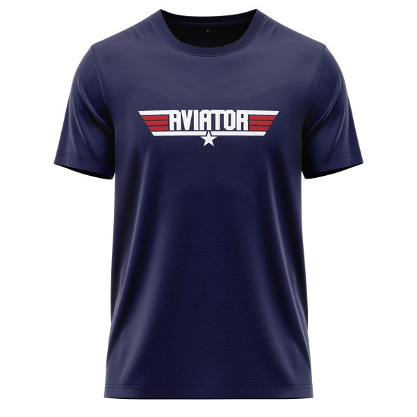Top Aviator Shirt für Jet-Piloten – Navy