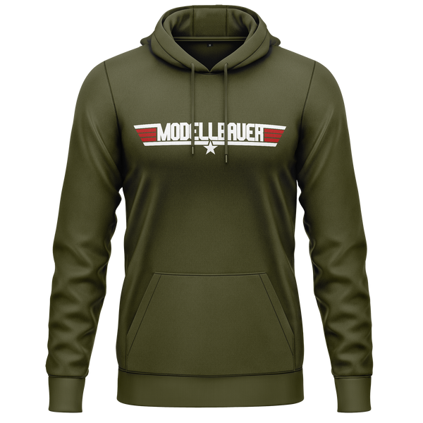 Top Modellbauer Hoodie für Modellbauer – Oliv