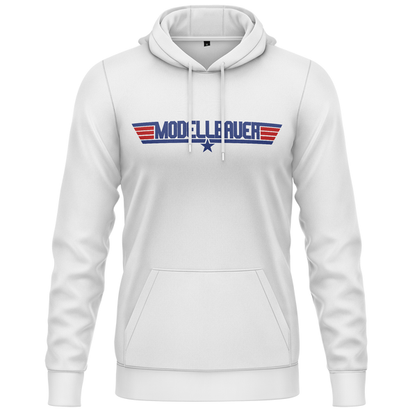Top Modellbauer Hoodie für Jet-Piloten – Weiß