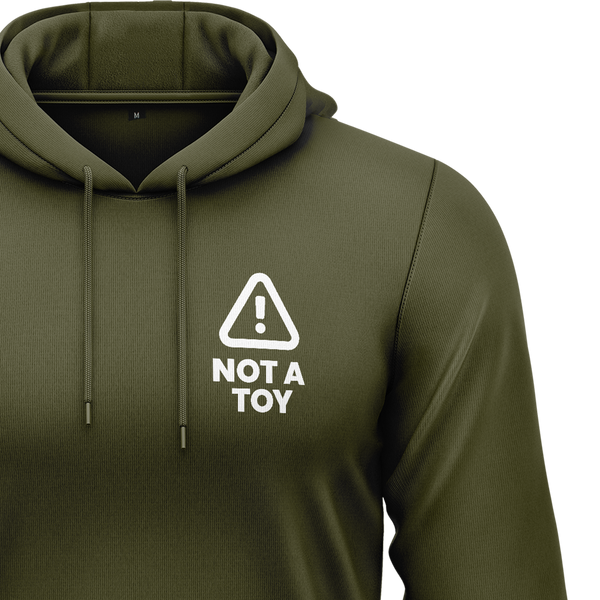 Warning! Not a Toy! Hoodie