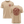Westland Aircraft Logo Shirt Shirt RC-WEAR Beige-Burgundy XS