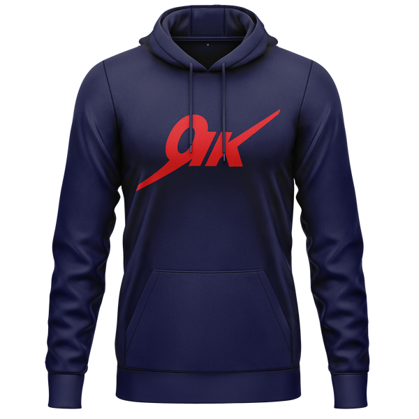 Yak Logo Hoodie für Flugmodellpiloten – Navy